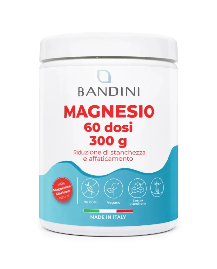 Magnesio 60 dosi (polvere) - 300 grammi